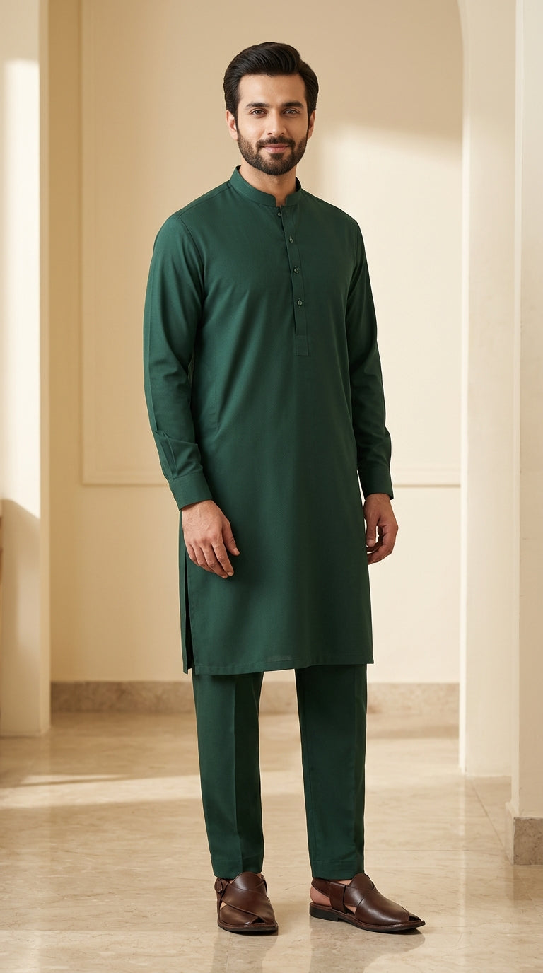 Premium Men's Unstitched Shalwar Kameez