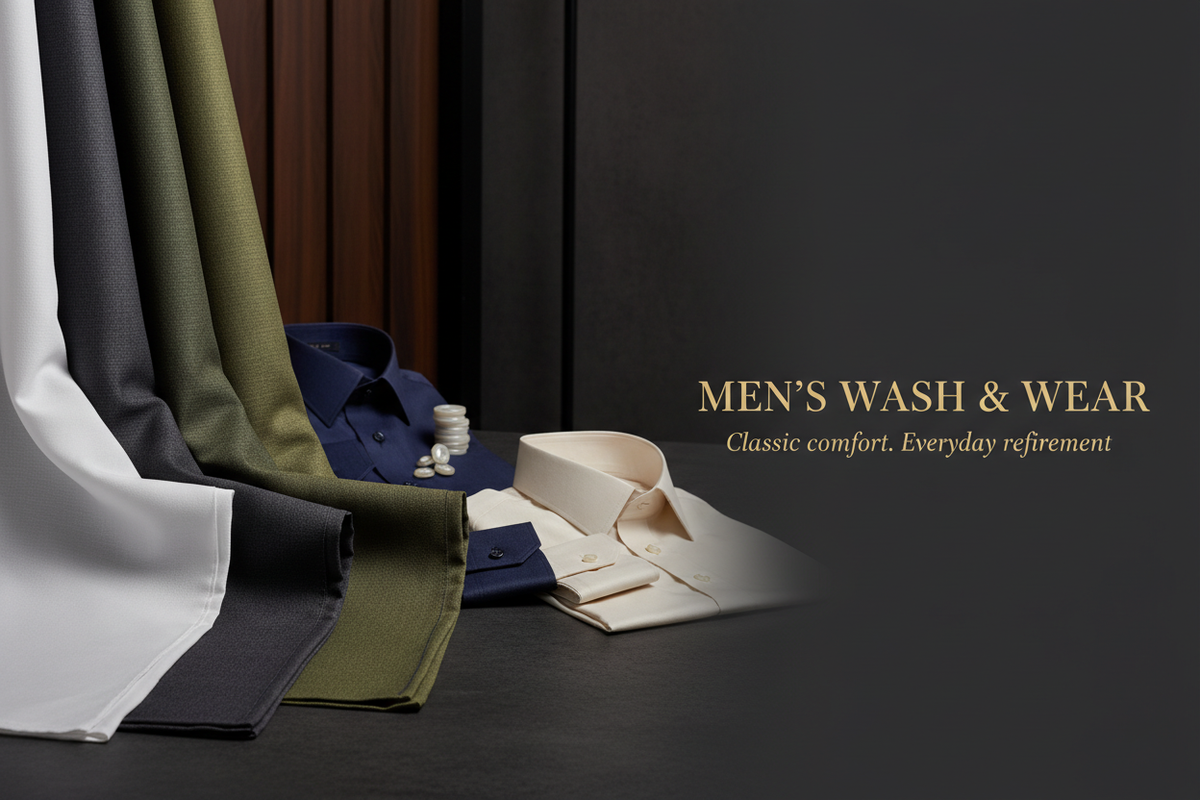 Men’s Wash & Wear hero banner